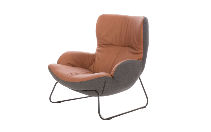 Oost Van toepassing zijn Kers H.E. Design fauteuil Leya - Woontheater de Eclips