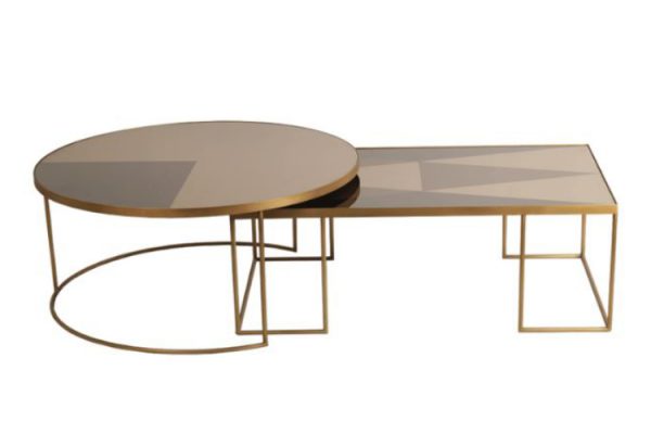Notre Monde Coffee table bronze