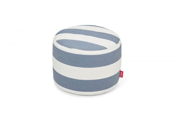 Fatboy Poef Point Outdoor Stripe Ocean Blue